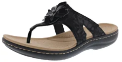 Clarks Of England Clarks Laurieann Gema Womens Adjustable Comfort Sandals With Arch Support
