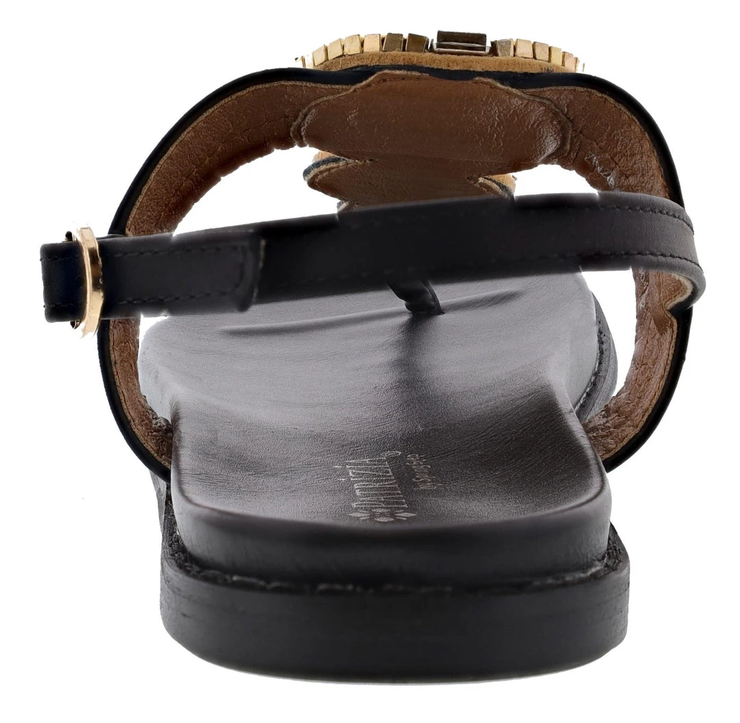 Patrizia Women's Zinzibar Adjustable Back Strapped Thong Sandals 6 Patrizia Women's Zinzibar Adjustable Back Strapped Thong Sandals