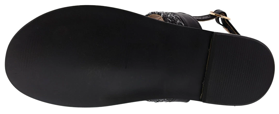 Patrizia Women's Zinzibar Adjustable Back Strapped Thong Sandals 7 Patrizia Women's Zinzibar Adjustable Back Strapped Thong Sandals