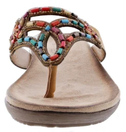 Patrizia Women's Vizzan Embroidered Thong Sandals 19 Patrizia Women's Vizzan Embroidered Thong Sandals