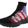 CUZ Men's USA Flag Fashion Sneakers