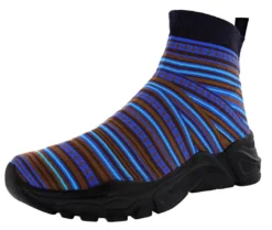 CUZ Men's Sock Style High Top Sneakers Aztec Print