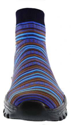 CUZ Men's Sock Style High Top Sneakers Aztec Print