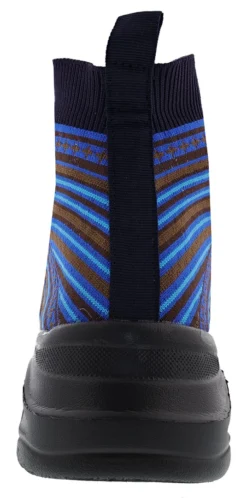 CUZ Men's Sock Style High Top Sneakers Aztec Print