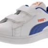Puma Kids Smash V2 L V PS Leather Hook And Loop Shoes 1 Puma Kids Smash V2 L V PS Leather Hook And Loop Shoes