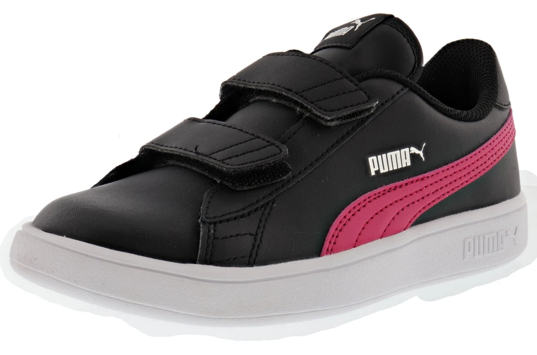 Puma Kids Smash V2 L V PS Leather Hook And Loop Shoes 8 Puma Kids Smash V2 L V PS Leather Hook And Loop Shoes