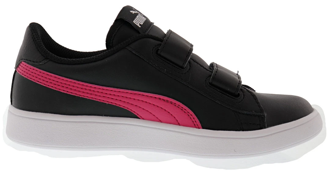 Puma Kids Smash V2 L V PS Leather Hook And Loop Shoes 9 Puma Kids Smash V2 L V PS Leather Hook And Loop Shoes