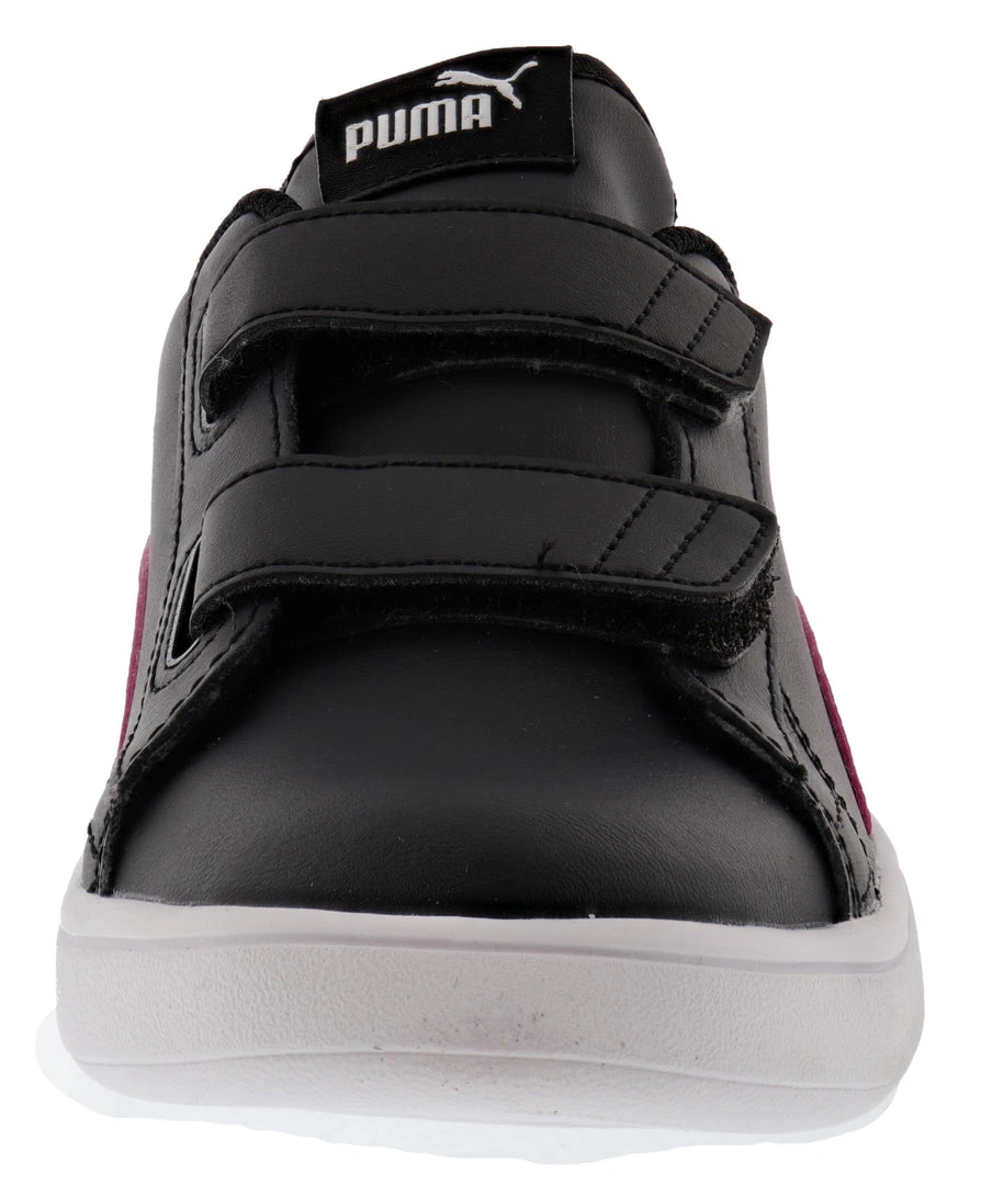 Puma Kids Smash V2 L V PS Leather Hook And Loop Shoes 10 Puma Kids Smash V2 L V PS Leather Hook And Loop Shoes