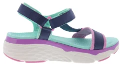 Skechers Women’s Lightweight Wedge Sandals Max Cushioning Swag