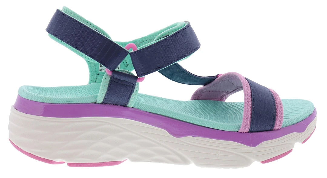 Skechers Women’s Lightweight Wedge Sandals Max Cushioning Swag 4 Skechers Women’s Lightweight Wedge Sandals Max Cushioning Swag