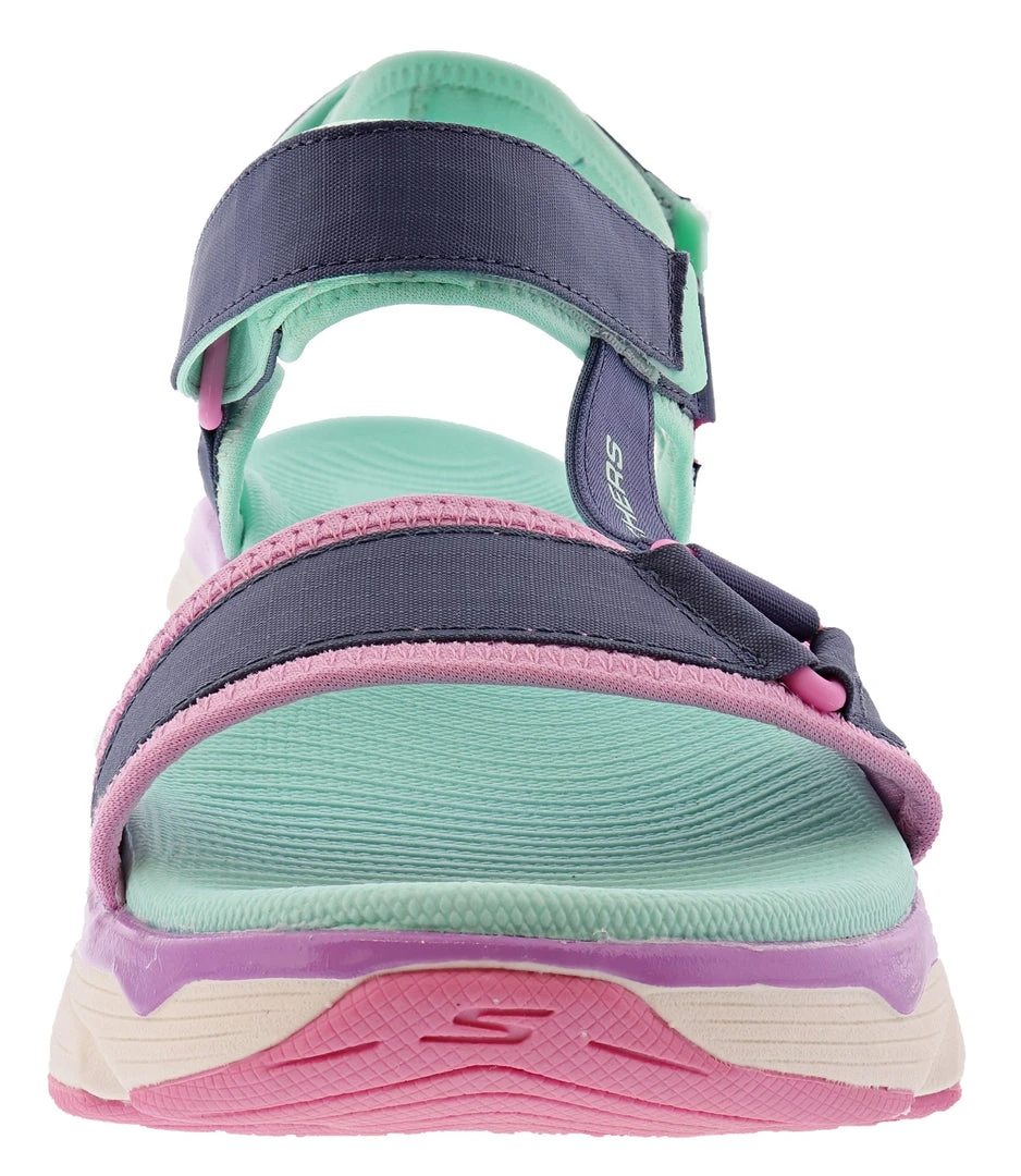 Skechers Women’s Lightweight Wedge Sandals Max Cushioning Swag 5 Skechers Women’s Lightweight Wedge Sandals Max Cushioning Swag