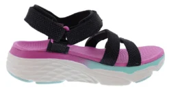 Skechers Women’s Lightweight Wedge Sandals Max Cushioning Slay
