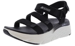 Skechers Women’s Lightweight Wedge Sandals Max Cushioning Slay