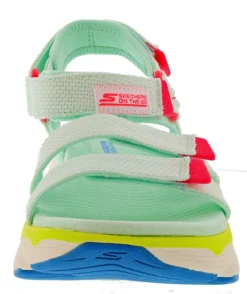 Skechers Women’s Lightweight Wedge Sandals Max Cushioning Slay