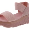 Skechers Women's Max Cushioning Swerve Strappy Sandals 1 Skechers Women's Max Cushioning Swerve Strappy Sandals