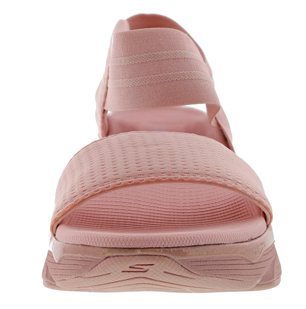 Skechers Women's Max Cushioning Swerve Strappy Sandals 5 Skechers Women's Max Cushioning Swerve Strappy Sandals
