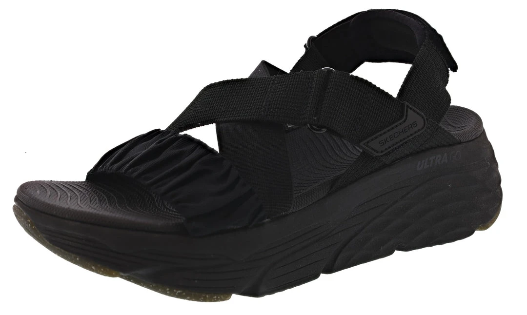 Skechers Women's Max Cushioning Prosper Strap Sandals 3 Skechers Women's Max Cushioning Prosper Strap Sandals