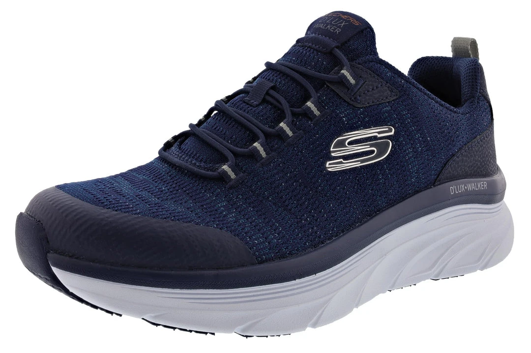 Skechers Men's D'Lux Walker Pensive 4E Width Slip On Walking Shoes 3 Skechers Men's D'Lux Walker Pensive 4E Width Slip On Walking Shoes
