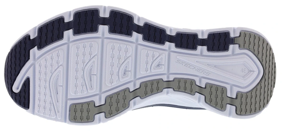 Skechers Men's D'Lux Walker Pensive 4E Width Slip On Walking Shoes 7 Skechers Men's D'Lux Walker Pensive 4E Width Slip On Walking Shoes