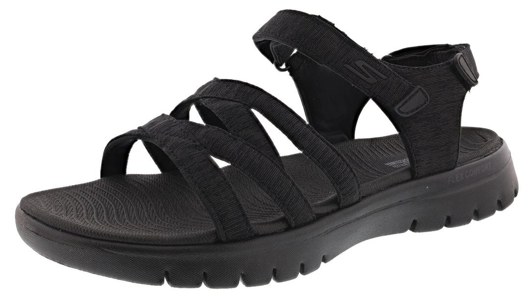 Skechers Women's On The Go Flex Finest Adjustable Strap Summer Sandals 3 Skechers Women's On The Go Flex Finest Adjustable Strap Summer Sandals