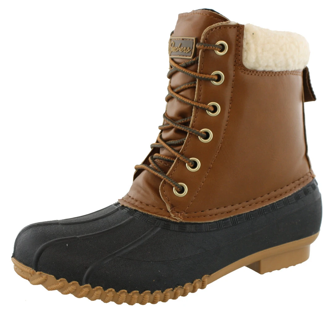 Skechers Women's Duck Waddle Winter Snow Boots 3 Skechers Women's Duck Waddle Winter Snow Boots