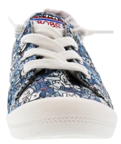 Skechers Women Bobs Beach Bingo Chalet Woof Memory Foam Walking Shoes