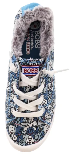 Skechers Women Bobs Beach Bingo Chalet Woof Memory Foam Walking Shoes