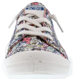 Skechers Women Bobs Beach Bingo Rovers Rally Memory Foam Walking Shoes