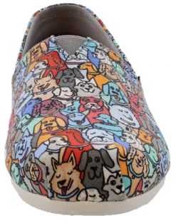 Skechers Women Bobs Plush Woof Party Memory Foam Flats