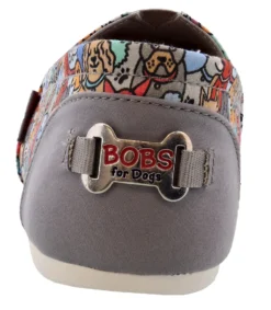 Skechers Women Bobs Plush Woof Party Memory Foam Flats