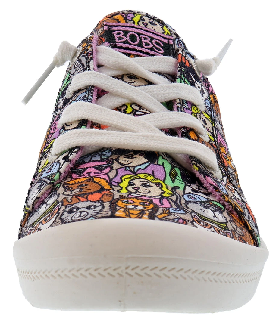 Skechers Women Bobs Beach Bingo Classy Cat Memory Foam Walking Shoes 5 Skechers Women Bobs Beach Bingo Classy Cat Memory Foam Walking Shoes