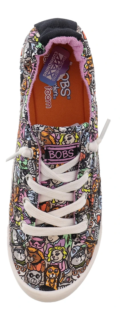 Skechers Women Bobs Beach Bingo Classy Cat Memory Foam Walking Shoes 8 Skechers Women Bobs Beach Bingo Classy Cat Memory Foam Walking Shoes
