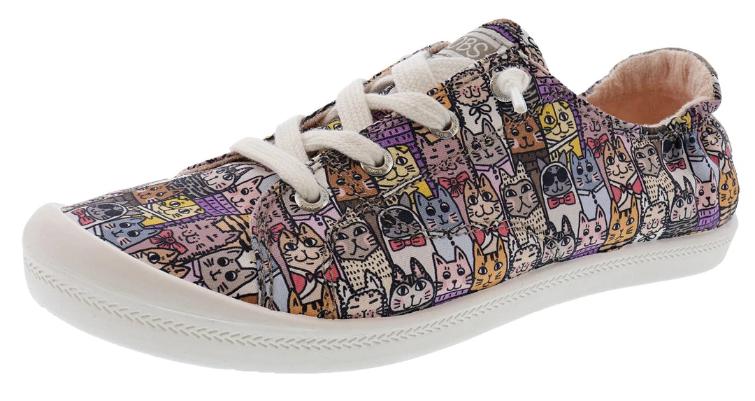 Skechers Women Bobs Beach Bingo Kitty Cruiser Memory Foam Walking Shoes 3 Skechers Women Bobs Beach Bingo Kitty Cruiser Memory Foam Walking Shoes