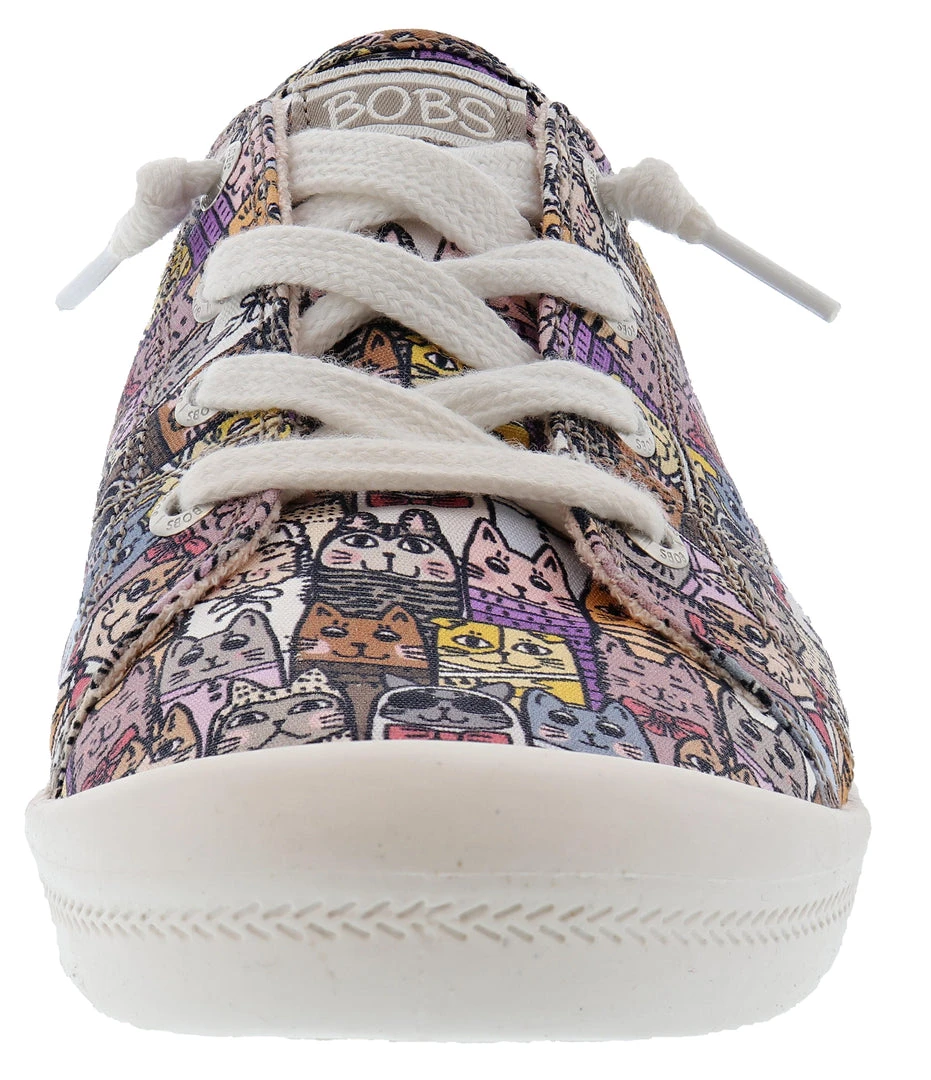 Skechers Women Bobs Beach Bingo Kitty Cruiser Memory Foam Walking Shoes 5 Skechers Women Bobs Beach Bingo Kitty Cruiser Memory Foam Walking Shoes