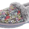 Skechers Bobs Women's Too Cozy- Snuggle Rovers Memory Foam Slippers