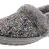 Skechers Bobs Women's Too Cozy Purrfect Storm Memory Foam Slippers