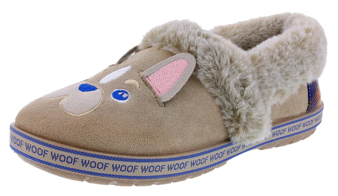 Skechers Bob's Women'sToo Cozy Dog Attitude Memory Foam Slippers 3 Skechers Bob's Women'sToo Cozy Dog Attitude Memory Foam Slippers