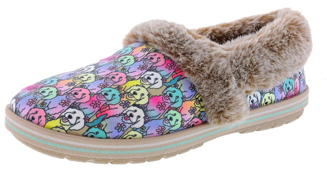 Skechers Bob's Women's Too Cozy Winter Howl Memory Foam Slippers 3 Skechers Bob's Women's Too Cozy Winter Howl Memory Foam Slippers