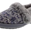 Skechers Bobs Women's Too Cozy Woof Lodge Memory Foam Slippers