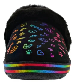 Skechers Bobs Women's Too Cozy Doodle Star Memory Foam Slippers