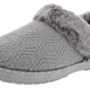 Skechers Women's Bobs Too Cozy-Deco Drifter Memory Foam Slippers