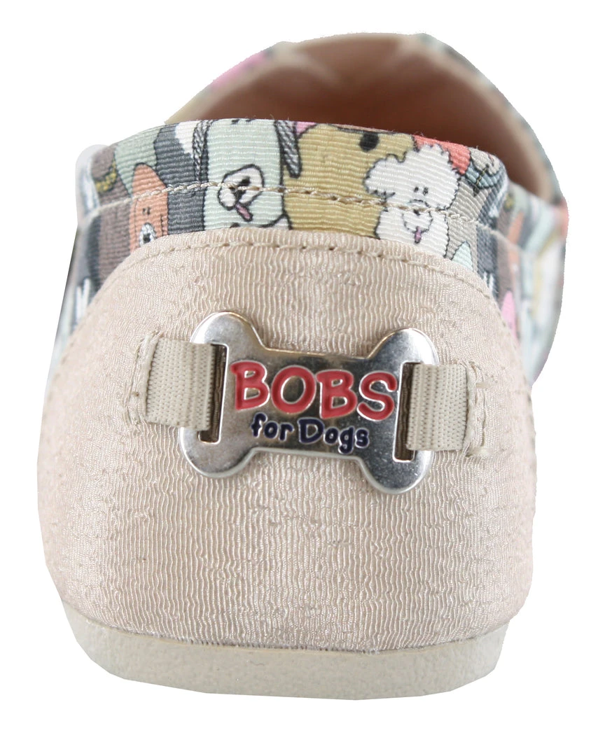 Skechers Women Bobs Plush Wag Party Dog Memory Foam Flats 6 Skechers Women Bobs Plush Wag Party Dog Memory Foam Flats