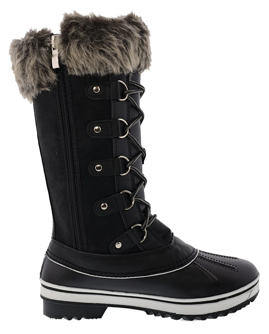 Spring Step Survival Women's Tall Shaft Winter Boots 9 Spring Step Survival Women's Tall Shaft Winter Boots