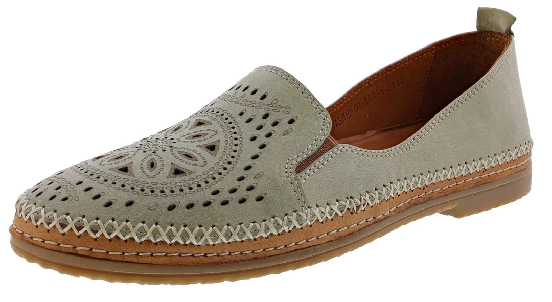 Spring Step Women's Ingrid Leather Slip On Loafer 8 Spring Step Women's Ingrid Leather Slip On Loafer