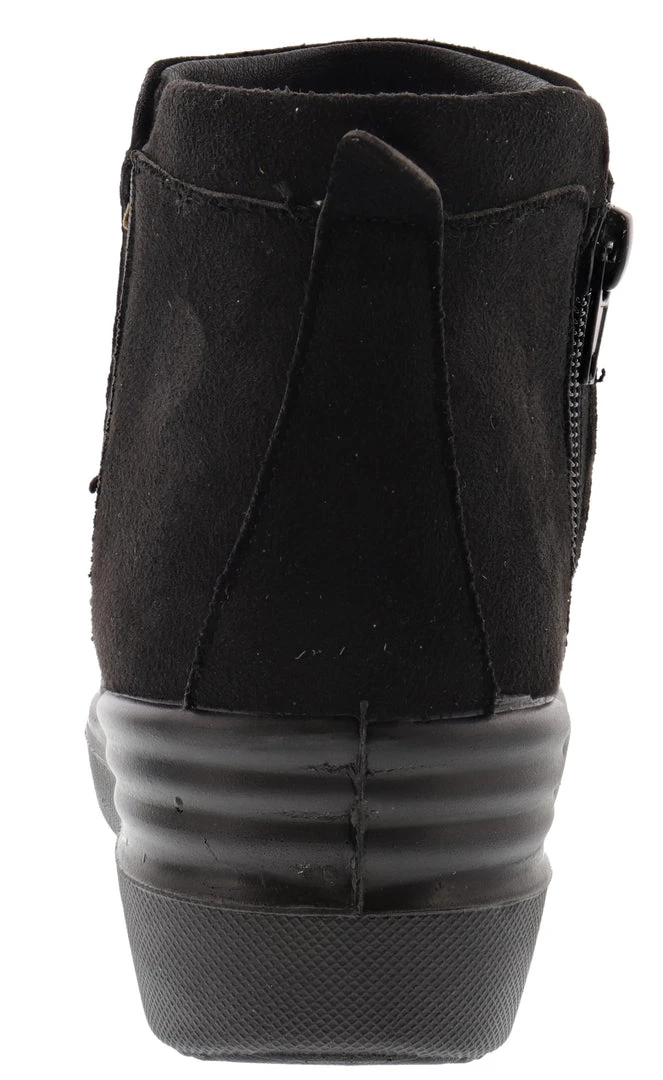 Spring Step Norala-Ootie Women's Slip On Wedge Bootie 6 Spring Step Norala-Ootie Women's Slip On Wedge Bootie