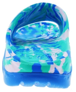 Hoka One One Hoka Unisex Ora Recovery Slide Swirl Sandals For Plantar Fasciitis