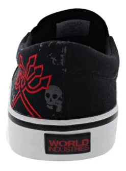 Mens World Industries Men's Ripper Classic Slip On Skate Shoes 10 Mens World Industries Men's Ripper Classic Slip On Skate Shoes
