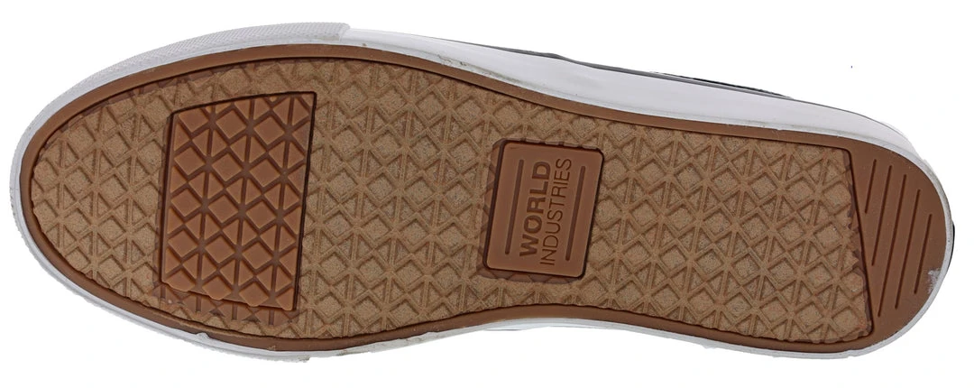 Mens World Industries Men's Ripper Classic Slip On Skate Shoes 7 Mens World Industries Men's Ripper Classic Slip On Skate Shoes