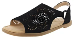 Clarks Women's Reyna Swirl Comfort Dress Flat Sandals Clarks Of England
