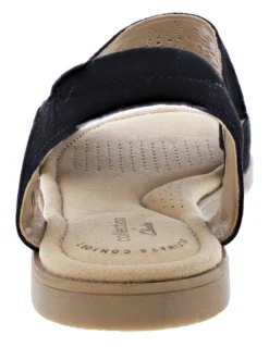 Clarks Women's Reyna Swirl Comfort Dress Flat Sandals Clarks Of England